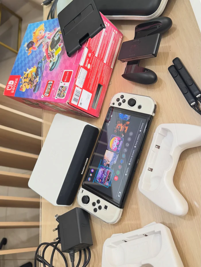 Nintendo Switch Oled Desbloqueado 256GB - Imagem 6
